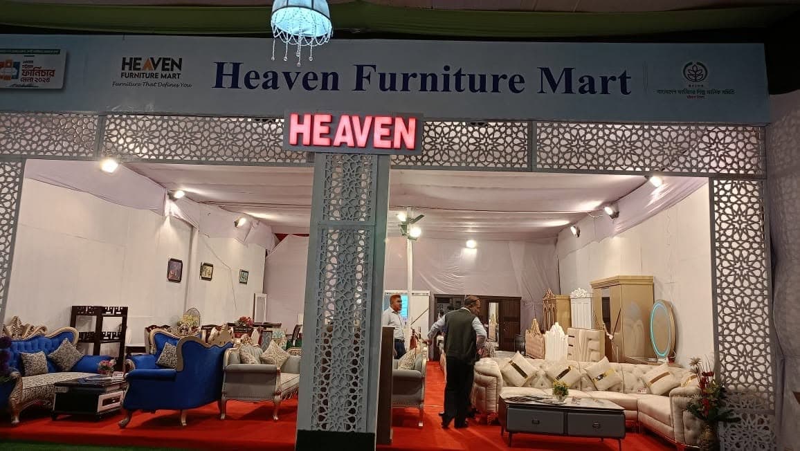 Managing Director Abul Kalam Bhuiyan speaking at the Chattogram Furniture Fair