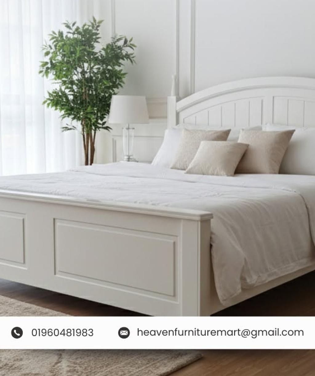 Classic White Bed